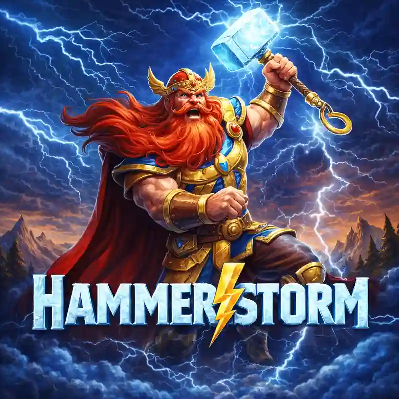 Hammerstorm online casino slot game by megaperya